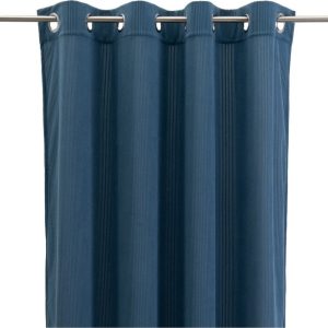 Modrý manšestrový závěs 140x260 cm Merely – Casa Selección