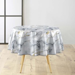 Omyvatelný ubrus ø 160 cm Marquina – douceur d'intérieur
