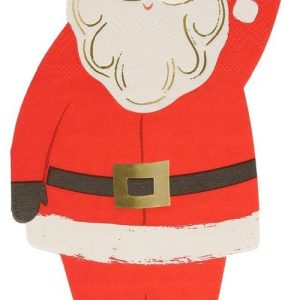 Papírové ubrousky v sadě 16 ks Jolly Christmas – Meri Meri