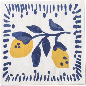 Papírové ubrousky v sadě 20 ks 33x33 cm Maxima – Bloomingville