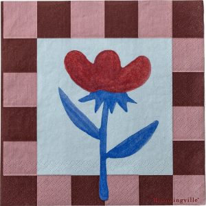 Papírové ubrousky v sadě 20 ks 33x33 cm Vinia – Bloomingville