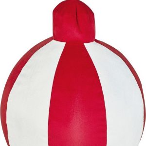 Plyšový dekorační polštář s vánočním motivem 25x30 cm Christmas Bauble – Catherine Lansfield