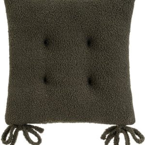 Podsedák z materiálu bouclé 40x40 cm Sherpa Bouclé – Casa Selección