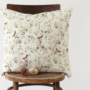 Povlak na polštář s vánočním motivem 40x40 cm – Linen Tales
