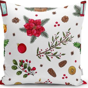 Povlak na polštář s vánočním motivem 43x43 cm Merry Christmas – Mila Home