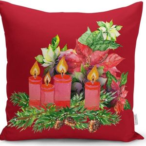 Povlak na polštář s vánočním motivem 43x43 cm – Mila Home