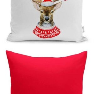 Povlaky na polštáře v sadě 2 ks s vánočním motivem 43x43 cm Merry Christmas – Mila Home