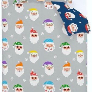 Povlečení na dvoulůžko/prodloužené 230x220 cm Santa Spec-Tacular – Catherine Lansfield