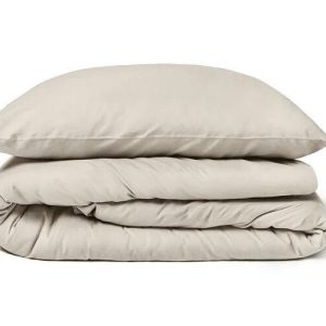 Povlečení na jednolůžko z bavlny Renforcé v přírodní barvě 140x200 cm Cotton – Bonami Essentials