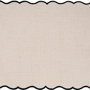 Prostírání s příměsí lnu 30x43 cm Noura – Tiseco Home Studio