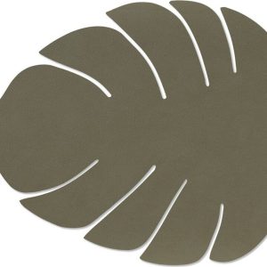 Prostírání z eko kůže 35x42 cm Monstera Leaf Nupo – LIND DNA