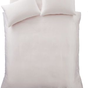 Růžové povlečení na dvoulůžko 200x200 cm Silky Soft - Catherine Lansfield
