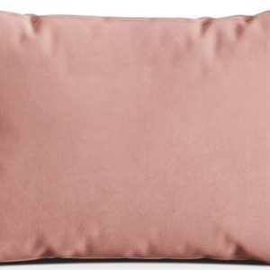 Růžový sametový polštář na gauč Kemi – Cosmopolitan Design