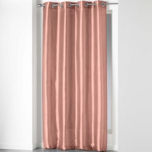 Růžový závěs z mikrosaténu 140x240 cm Shana – douceur d'intérieur