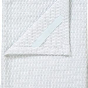 Sada 2 bílých bavlněných utěrek na nádobí Blomus Pattern