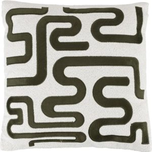 Sametový dekorační polštář 40x40 cm Ayur – White Label