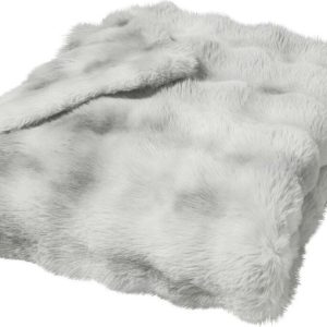 Šedá deka z mikroplyše 180x220 cm Mounty – douceur d'intérieur