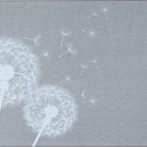Šedá koupelnová předložka z křemeliny 39x60 cm Astera – Wenko