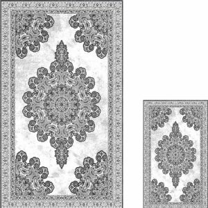 Šedé koupelnové předložky v sadě 2 ks 60x100 cm – Mila Home