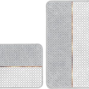 Šedé koupelnové předložky v sadě 2 ks 60x100 cm – Mila Home