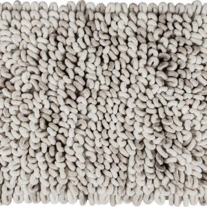 Šedobéžová textilní koupelnová předložka 60x90 cm Lerici – Wenko