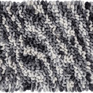 Šedomodrá textilní koupelnová předložka 60x90 cm Lerici – Wenko