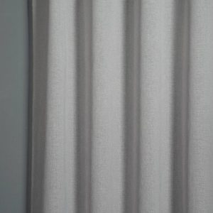 Šedý závěs 140x245 cm Len Uni – Sehlbach