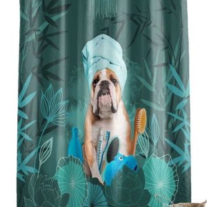 Sprchový závěs 180x200 cm Doggy zen – douceur d'intérieur