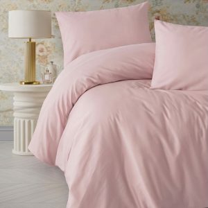 Starorůžové povlečení na jednolůžko 200x140 cm Elegant – Mijolnir