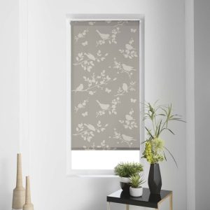Světle hnědá textilní roleta 120x180 cm Rossignol – douceur d'intérieur