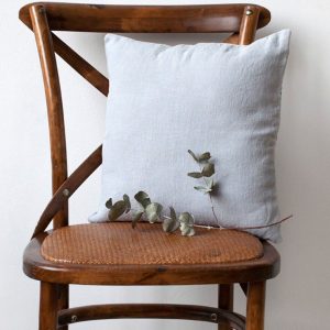 Lněný povlak na polštář 50x50 cm Light Grey – Linen Tales