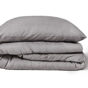 Taupe 3dílné povlečení na dvoulůžko z bavlny Renforcé 200x200 cm Cotton – Bonami Essentials