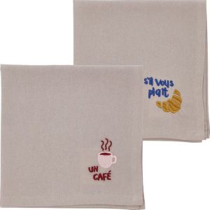 Textilní ubrousky v sadě 2 ks 40x40 cm Bistro – Södahl