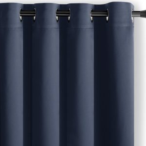 Tmavě modrý dimout závěs 140x270 cm Kierra – Restilo