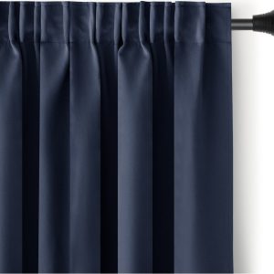 Tmavě modrý dimout závěs 140x270 cm Kierra – Restilo