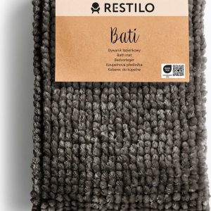 Tmavě šedá koupelnová předložka 70x120 cm Bati – Restilo