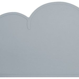 Tmavě šedé silikonové prostírání Kindsgut Cloud