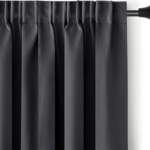 Tmavě šedý dimout závěs 140x245 cm Kierra – Restilo