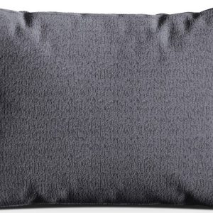 Tmavě šedý polštář na gauč z textilie bouclé Kemi – Cosmopolitan Design