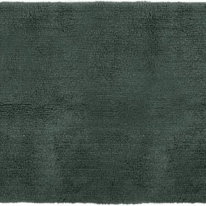 Tmavě zelená koupelnová předložka 100x60 cm Riva - Tiseco Home Studio