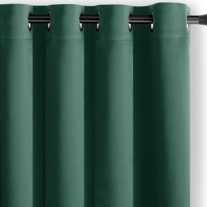 Tmavě zelený dimout závěs 140x175 cm Kierra – Restilo