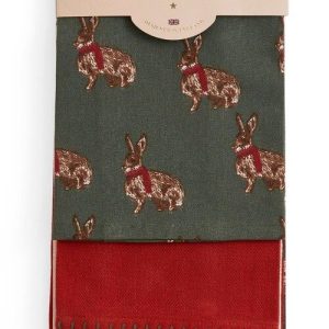 Utěrky v sadě 3 ks 45x65 cm Heritage Hare – Cooksmart ®