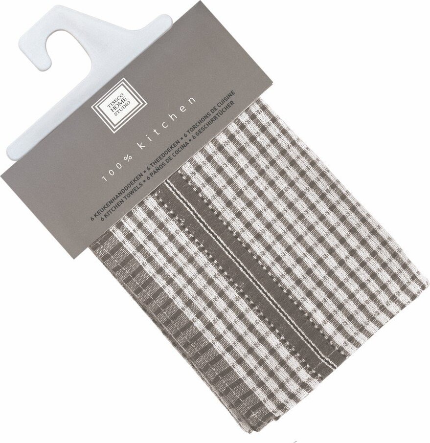 Utěrky v sadě 6 ks 45x70 cm Waffle Quickly – Tiseco Home Studio