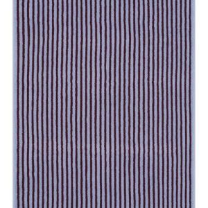Vínová/světle modrá bavlněná osuška 70x140 cm Dixie – Jotex