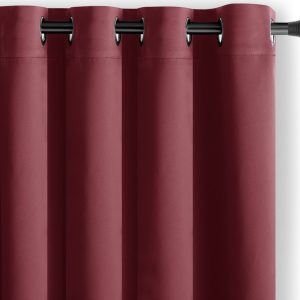 Vínový dimout závěs 140x245 cm Kierra – Restilo