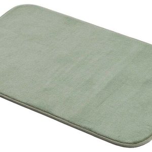 Zelená koupelnová předložka 45x75 cm Vitamine – douceur d'intérieur