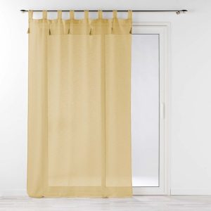 Žlutá záclona 140x240 cm Dalila – douceur d'intérieur