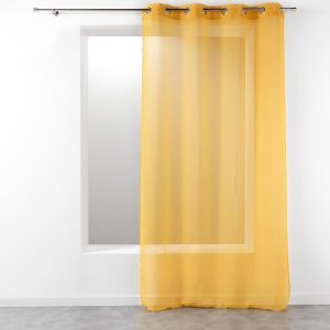 Žlutá záclona 140x240 cm Telma – douceur d'intérieur