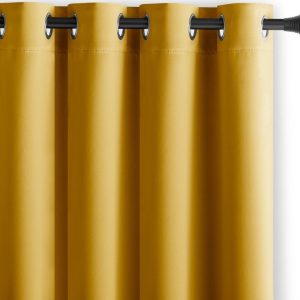 Žlutý dimout závěs 140x175 cm Kierra – Restilo